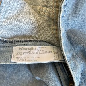 Distressed Wrangler Shorts